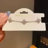 Pulsera Deslizante de Flor de Circonita Exquisita Coreana Lujo Accesible Pulsera de Lujo Accesible Nueva 2025 Joyería de Mano Personalizada