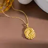 Aço Inoxidável 304 Europeu e Americano Ins Pingente de Concha Colar Elegante Simples Série Oceano Pingente Colar Joias Atacado