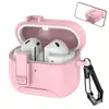 Funda Adecuada para Auriculares Bluetooth Samsung Galaxy Buds3/3Pro con Soporte de Bloqueo Carcasa de Goma Suave Anticaída Estilo Nuevo