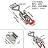 Braçadeira de Aço Inoxidável 304 Fivela de Aço Inoxidável Trava de Fivela Ajustável Clipe de Travamento Acessórios de Fivela para Caixa Alicate de Parafuso