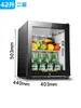 Gabinete de retención de muestras de alimentos para jardín de infantes, refrigerador pequeño de doble cerradura, gabinete de conservación para hoteles pequeños, vitrina con pantalla de temperatura