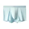 [Personalizado] Calzoncillos tipo bóxer de Modal para hombre, transpirables, sin costuras, para todas las estaciones, Modal 10A, seda de morera, antibacterianos