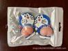 Adesivo Anti-Colisão para Porta de Carro Crayon Shin-Chan Silicone Integrado Bumbum Fofo Carro Anti-Arranhões Desenho Animado Faixa de Proteção de Bumbum
