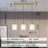 Luminária pendente linear para restaurante, moderna e simples, novo modelo 2026, proteção ocular de espectro total, para uso doméstico acima do balcão e da mesa de jantar na sala de jantar