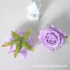 Flor Simulada Novo Veludo Canto Elsa Cabeça de Flor Rosa Decoração de Casamento Arranjo de Flores Parede de Flores Fabricante de Flores Artificiais Atacado
