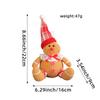 Creative Natal Gingerbread Homem Boneca Pingente Feriado Cartoon Doll Pingente Árvore de Natal Decoração Acessórios