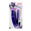 Bandeira STD QS-5T grampeador transparente novo encadernação com grampos 16 adaptação grampeador 10# grampeador