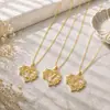 26 Collares con Letras Inglesas para Mujer, Colgante de Flor en Forma de Corazón con Diamantes, Cadena para Clavícula de Diseño Único, Accesorio Versátil de Lujo Ligero