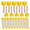 Sello de Esponja para Niños Herramienta para Frotar Pigmentos Set de Pintura Preescolar Palo de Esponja Redondo Pincel Rodillo