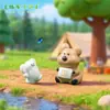 Micro-paisaje Oso de Dibujos Animados Muñeca Linda de Frijol Bolsa Ciega Accesorios Escenario de Casa de Muñecas Decoraciones DIY Adornos Pequeños de Escritorio