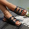 Sandálias Super Populares de Plataforma Alta e Solado Grosso para Verão Feminino 2025 Verão Novas Sandálias de Praia e Chinelos Chinelos Birkenstock para Mulheres