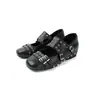 Zapatos Mary Jane Tachonados Estilo Punk 2026 para Mujer, Suela Gruesa, que Aumentan la Altura, Zapatos de un Solo Color de Corte Bajo con una Sola Correa, Zapatos de Ballet