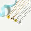 Collar de Proyección Margarita Pequeña Te Amo en 100 Idiomas Colgante de Girasol Nuevo Transfronterizo Mujer Venta al por Mayor