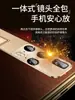 Aplicável à capa de celular de couro com dobradiça de eixo central para Huawei MateX2, capa protetora com suporte de couro bovino, tudo incluído, resistente a quedas, nova