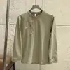 ¡Tela de secado rápido Solona! ¡Estilo Urbano Funcional! Camiseta Deportiva y de Ocio de Manga Larga para Hombre de Otoño que Absorbe la Humedad