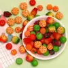 Frutas e Vegetais Luminosos Simulados DIY Cola de Creme Máquina de Bonecas Brinquedos Infantis Adereços de Foto de Resina Enfeites