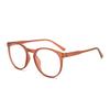 Monturas de Gafas Retro Suaves y Únicas, Gafas Lisas para un Aspecto Natural, Gafas Lisas de Marco Grande de Alto Valor, Gafas Ultraligeras