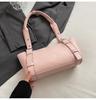 Bolso de Hombro para Mujer de Gran Capacidad 2025 Nuevo Moderno Primavera y Verano Elegante a la Moda Hebilla de Cinturón Diseño Nicho