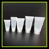 Botella exprimible con manguera de 5ml 10ml 15ml 20ml 30ml, subbotella cosmética, botella para limpiador facial, champú