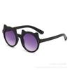 Nuevas gafas de sol para niños, marco de gafas de gato civeta de dibujos animados lindos, gafas de juguete para bebé de 3 a 8 años, modelo de niña