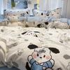 Capa de Edredom Preto Borboleta Estilo Retro Americano, Conjunto de Roupa de Cama Estilo Casa com Quatro Peças, Conjunto para Dormitório com Três Peças