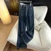 Ropa para Mujer Tallas Grandes 200/ 150kg Pantalones de Mezclilla Cintura Alta Ajustados Casuales Sueltos Ajustados Acampanados 3378