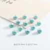 Pulsera de Macarrón con Cuentas Cerámicas Galvanizadas Accesorios DIY Pulsera de Cuentas Sueltas Redondas Coloridas Material para Ropa Cuentas de Porcelana Al por Mayor