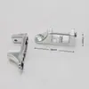 Venta Directa Transfronteriza Suministro en Sitio Accesorios de Ferretería Aleación de Zinc Plástico Asiento Inclinado Asiento Cilíndrico Pequeño Accesorios para Mango de Caja de Regalo