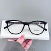 Marco de Gafas Tr90 Ojo de Gato Xiaohongshu Ins Cómodo Simple Ultraligero Multicolores Luz Azul Anti-Azul Opcional Lote Mixto Venta al por Mayor