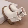 Sapatos Infantis de Couro Estilo Britânico Versátil 2026 Novidades de Outono Sapatos Casuais para Meninas Bebês Meninas Sapatos de Princesa Antiderrapante