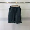 Pantalones Cortos de Piedra Transfronterizos Manga de Brújula Holgada Casual Militar Europeo y Americano Ropa de Trabajo Básica Multibolsillo Modernos