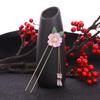 Horquilla de pelo antigua Horquilla de pelo Disco Pelo Borla Peine Simple Combinable Atmósfera Tocado Pelo Horquilla Tocado Hanfu Accesorios para Caminar para Mujer