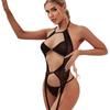 Europa e Estados Unidos transfronteiriça nova sexy lingerie macacão biquíni pescoço nu meias liga catsuit paixão sedutoras mulheres