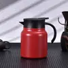 Nuevo Termo de Acero Inoxidable 316 Gran Capacidad Separador de Té y Agua Olla para Estofado Hogar Oficina Alta Apariencia Cafetera