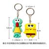 5384# llavero de dibujos animados de la serie clásica de anime Bob Esponja colgante para mochila escolar de estudiante regalos promocionales de entrenamiento