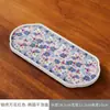 Juego de Té Kung Fu de Jadeíta con Exquisita Tetera Cerámica Floral, Tazas de Té y Bandeja de Té para Uso Doméstico y Recepción de Invitados