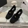 Zapatos Mary Jane de Tacón Grueso para Mujer, Otoño/Invierno Retro Gamuza Camelia 2026 Nuevo Punta Cuadrada Moño Zapatos de Moda