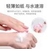 Pastilla de jabón portátil para lavarse las manos, desechable, para estudiantes y niños, para llevar en el equipaje de mano, mini caja de pastillas de jabón con pétalos