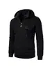 Sudadera con capucha de manga larga para hombre, nueva, simple, moderna, holgada, con cuello, top deportivo para hombre, para primavera y otoño