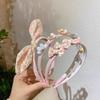 Novo Tiara Pastoral Infantil Presilha Doce para Cabelo de Menina Tiara Elegante Sem Elasticidade Laço de Princesa Enfeite de Cabeça