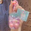 Llavero Colgante Máquina de Agua Sanrio de Dibujos Animados Genuino Kurome Llavero Colgante para Bolsa de Coche Colgante para Mochila Escolar