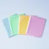 Pano para óculos personalizado transfronteiriço, embalado individualmente, embalagem de saco fosco de alta qualidade de microfibra ultrafina personalizada, pano de limpeza de lentes de camurça
