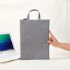 Bolsa de mano con cremallera de doble capa para estudiantes, bolsa para documentos A4, bolsa de información, bolsa para exámenes, bolsa para tareas complementarias, bolsa para informes de archivos