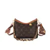 Bolsa Tote de Braço Super Popular para Presbiopia para Mulheres 2025 Nova Estampada Acessível Luxo Retrô Versátil Corrente Ombro Transversal