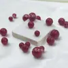 Pendientes de Perla de Imitación Swarovski Perforados por la Mitad Perlas Blancas Australianas de Alta Calidad Perlas de Oro 650 3-8mm 10mm 14mm Perlas de Concha Cuentas Redondas