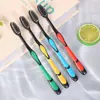 Cepillo de Dientes Suave para Adultos Little Doctor Venta al por Mayor en Supermercados Cepillo de Dientes de Cerdas Finas para el Hogar Paquete Individual Cepillo de Dientes de Limpieza Multicolores