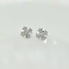 Brincos de Argola com Cruz de Zircônia para Mulheres, Design de Nicho com Sensação de Luxo, Personalidade Vintage, Estilo Cool, Brincos de Moda Unissex