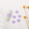 Adesivos de Unha de Morango em Mini Coração Transfronteiriços, Decorações de Resina Fosca Plana em Cores de Biscoito, Massa, Macaron, Coração de Pêssego