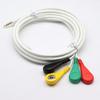 Fornecedor Fabricante 3.5 Quadrupolo Macho Cabeça de Áudio para 4.0 mm Eletrodo Fêmea Fivela Fivela Fio Fio de ECG