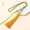 Nó Chinês DIY Artesanal Borla de Seda de Gelo Pingente de Mão Corda Acessórios Hanfu Presente Decorativo Borla Personalizada